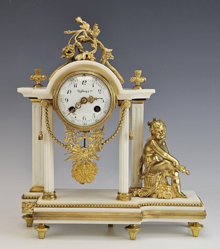 Horloge cheminée tiffany - cheminée, &