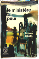 LE MINISTÈRE DE LA PEUR, GRAHAM GREENE, ÉDITIONS LE LIVRE DE POCHE, 1963