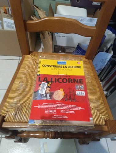 Tintin licorne maquette - tintin,