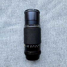 Objectif Asahi SMC PENTAX - M Zoom 80-200mm 4.5 avec capuchons