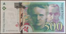 Billet de 500 francs Pierre et