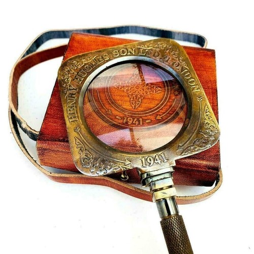Ancienne loupe laiton henry - ancienne,