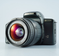 Ex + 5 Pentax Z-70p Caméra à Film W / Sigma Af 28-80mm F/3.5-5.6 Zoom Lens Japon