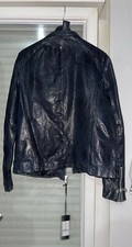 veste en cuir d'agneau homme