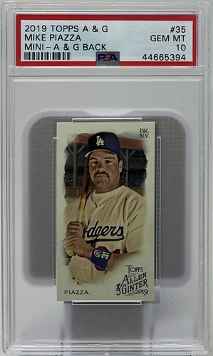 Mike piazza psa - 2019, topps