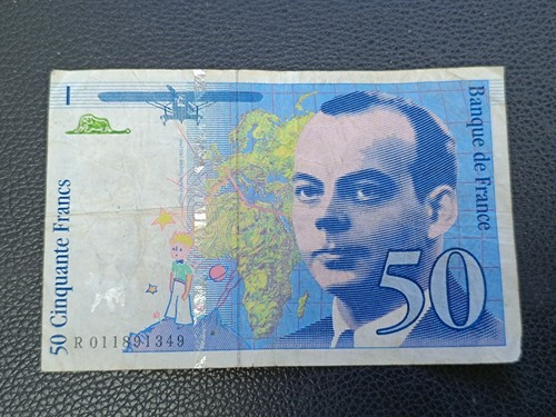 Billet francs 1993 saint - 50,