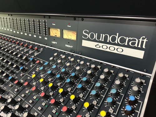 Soundcraft 6000 32x16 analog - 6000,