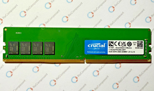 8go ram fixe crucial - 8go,