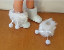 chaussure Botte Blanche 55mm poupée paola reina amigas ruby red fashion friends