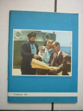   TINTIN /  CAHIER TINTIN  ET LE MYSTERE DE LA TOISON D OR / AVEC ECRITURE  