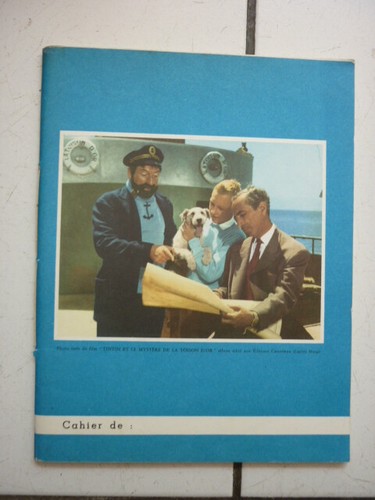 Tintin cahier et - cahier,