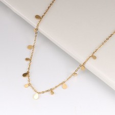 Collier fin fantaisie femme