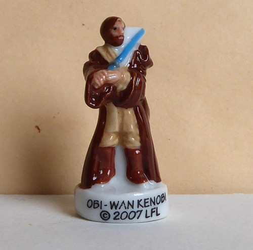 Fève star wars 2008 obi - star,