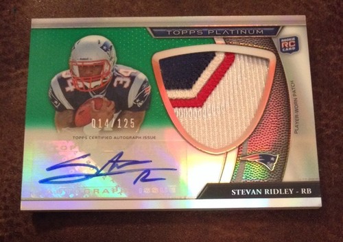 Stevan ridley 2011 - 2011, topps