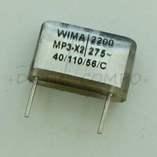 Condensateur MP3-X2 2.2nF 275VAC pas10 Wima