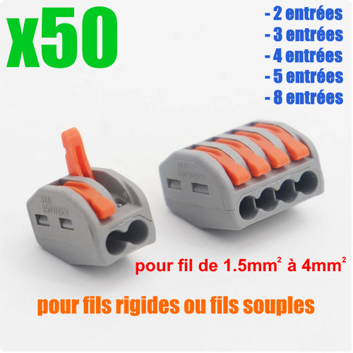 Borne domino wago connecteur - wago,