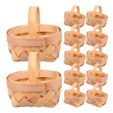  12 Pcs Panier Tissu Rangement