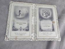 BEAU IMAGE PIEUSE, double, ancienne: LA SAINTE COMMUNION.