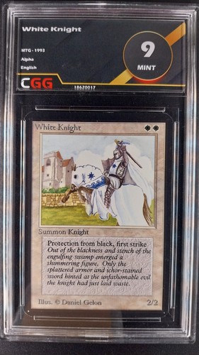 White knight cgg mint - white, mtg