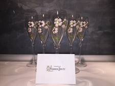 6 FLUTES A CHAMPAGNE PERRIER JOUET  BELLE EPOQUE NEUVES EMBALLAGE D ORIGINE !!!!