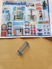 décoration bleu pour meuble frigo cuisine contemporaine / moderne playmobil 3968