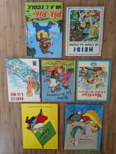 Lot anciennes babar - de,
