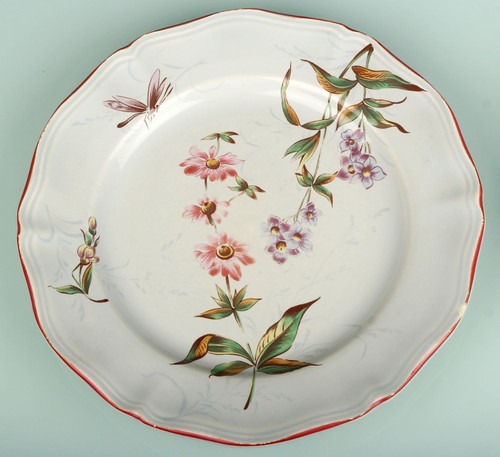 Assiettes plates faïence - assiettes,
