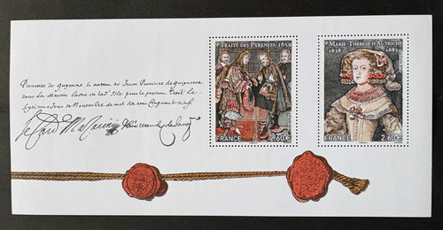 Bloc souvenir timbres france - bloc,
