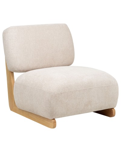 Fauteuil retro tissu sans - en,