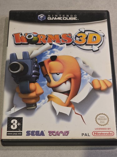 Worms nintendo gamecube - 3d,