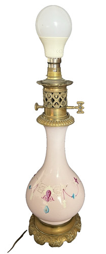 Ancienne lampe pétrole - lampe, à