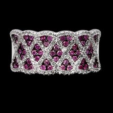 925 Bague en Argent Rond