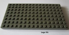 Lego 4204 Brick 8x16 Dark Gray