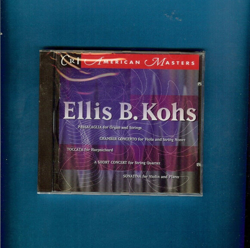 Ellis kohs passacaglia - ellis, b.