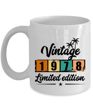 Vintage 1978 Coffee Mug 11oz