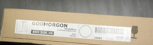 New box ikea - new, godmorgon