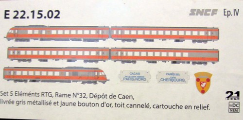 Coffret rtg elements sncf - 5,