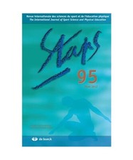 STAPS 2012/1 N.95 HIVER 2012, XXX