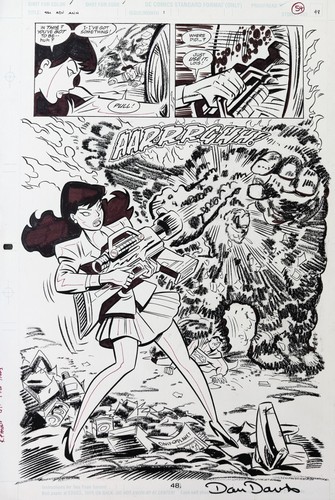 Planche originale comic - planche,