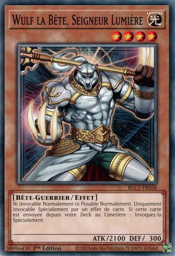 Wulf la bête - yu-gi-oh!,