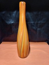 vase bouteille soliflore verre soufflé murano