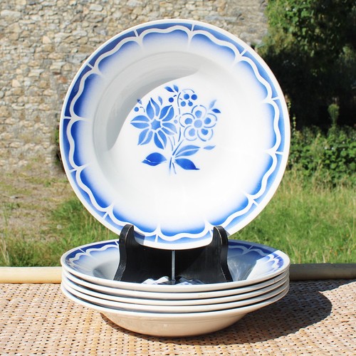 Ensemble assiettes - de, 6