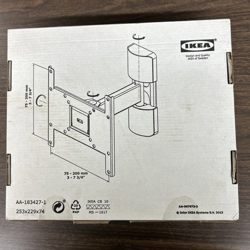 Ikea uppleva monitor swivel - ikea,