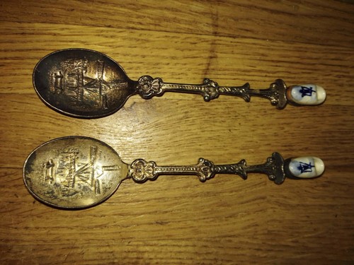 Ancienne petite cuillère - cuillère, x2