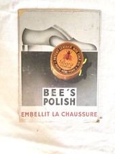 Carton publicitaire BEE'S POLISH 