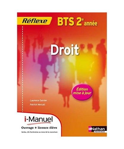 Droit bts année - livre, +