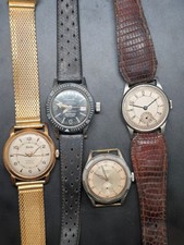 Lot x4 Montres Bracelet Mecanique 31mm A réviser