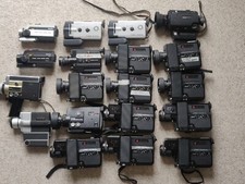 LOT DE 19 CAMERA SUPER 8 CANON -- POUR PIÈCES--AF 514 XL-S / 514 XL-S /AF 310 XL