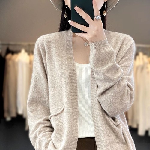 Gilet tricoté pour - tricoté, femme