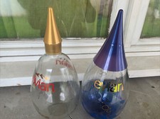 Bouteille Evian Millenium Collector Collection Goutte 2001 & 2002